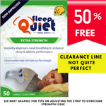Load image into Gallery viewer, 50% Free Clearance Deal Sleep Quiet Faulty Clear Extra Strength Large Nasal Strip
