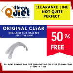 Load image into Gallery viewer, Clearance 50% Free Sleep Quiet Clear Original (1 Size Large / Medium) Nasal Strips
