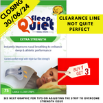 Load image into Gallery viewer, Clearance &quot;BUY ONE GET 3&quot; Sleep Quiet Clear Extra Strength Large Nasal Strip
