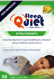 50% Free Clearance Deal Sleep Quiet Faulty Clear Extra Strength Large Nasal Strip