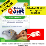 Load image into Gallery viewer, Clearance &quot;BUY ONE GET 3&quot; Sleep Quiet Clear Extra Strength Large Nasal Strip
