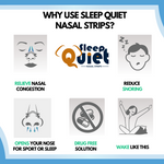 Load image into Gallery viewer, &quot;Buy 1 Get 3 &quot; Sleep Quiet Clear Original (1 Size Large / Medium) Nasal Strips
