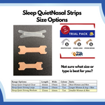 Load image into Gallery viewer, SleepQuiet Nasal Strips range (trial,33,200) packs on Google
